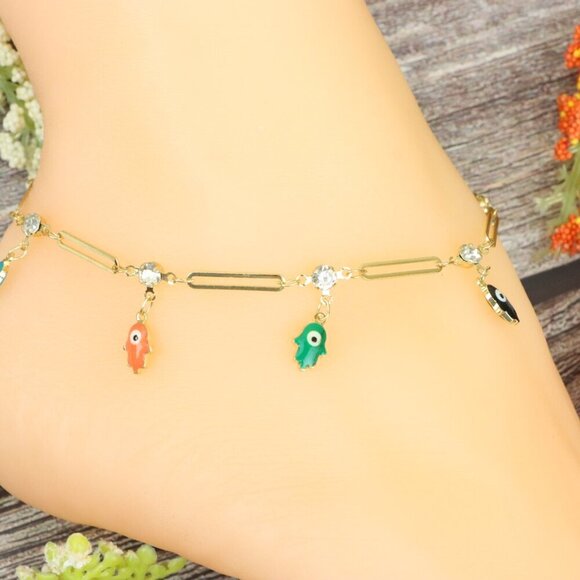 "Elegant Handmade Anklet – Delicate Jewelry for Women, MAR091424 - Picture 9 of 10